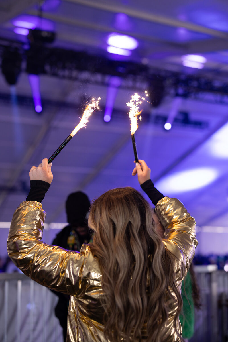 Mardi Gras event moment