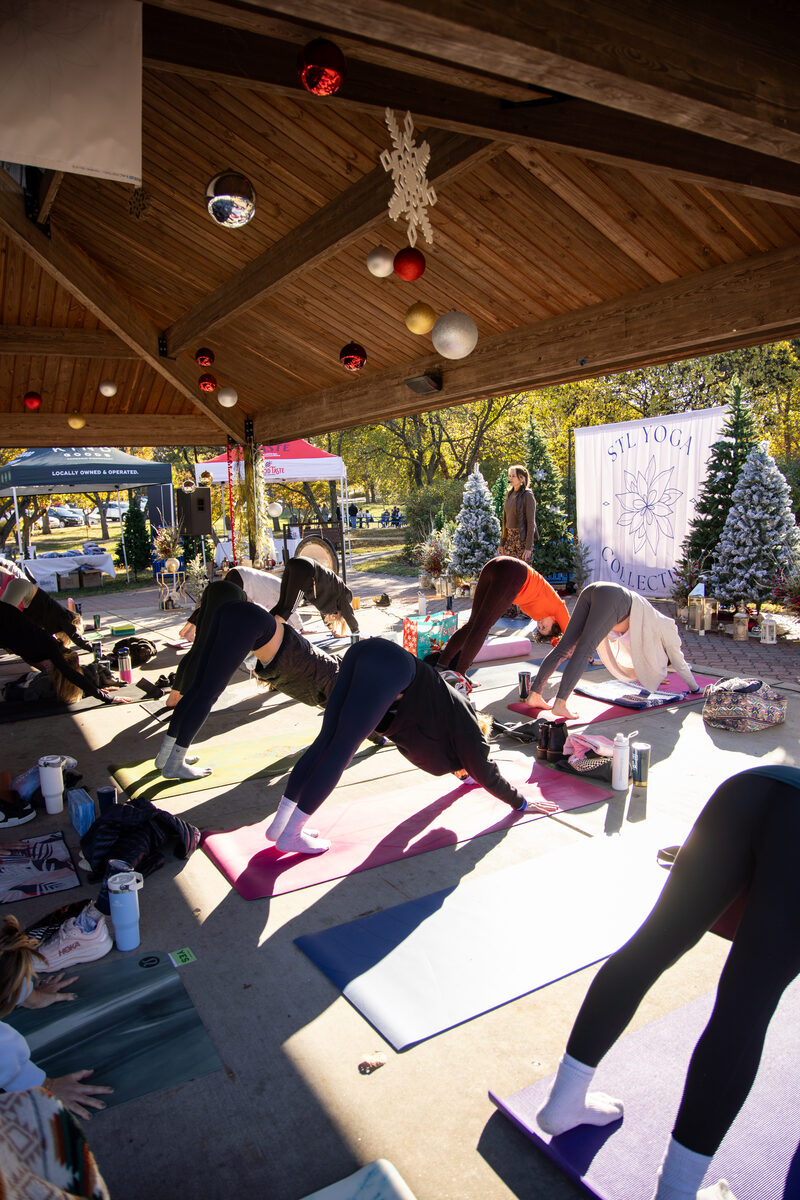 Outdoor yoga collective