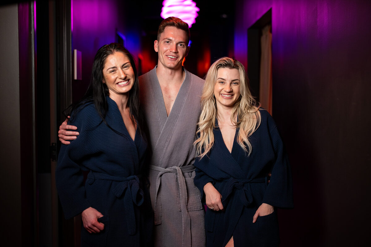 Recovery and wellness lounge