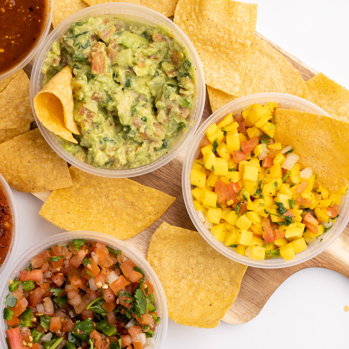 Guacamole and chips