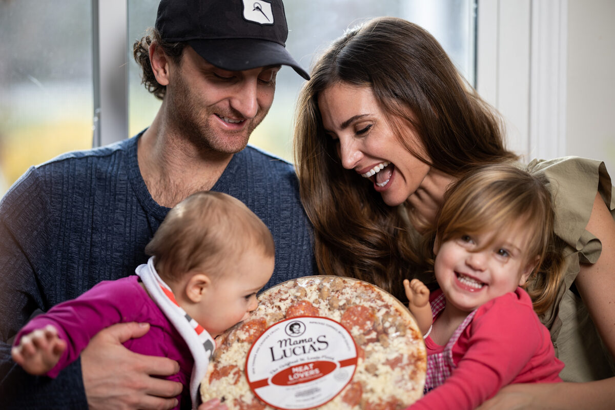 Family lifestyle moment